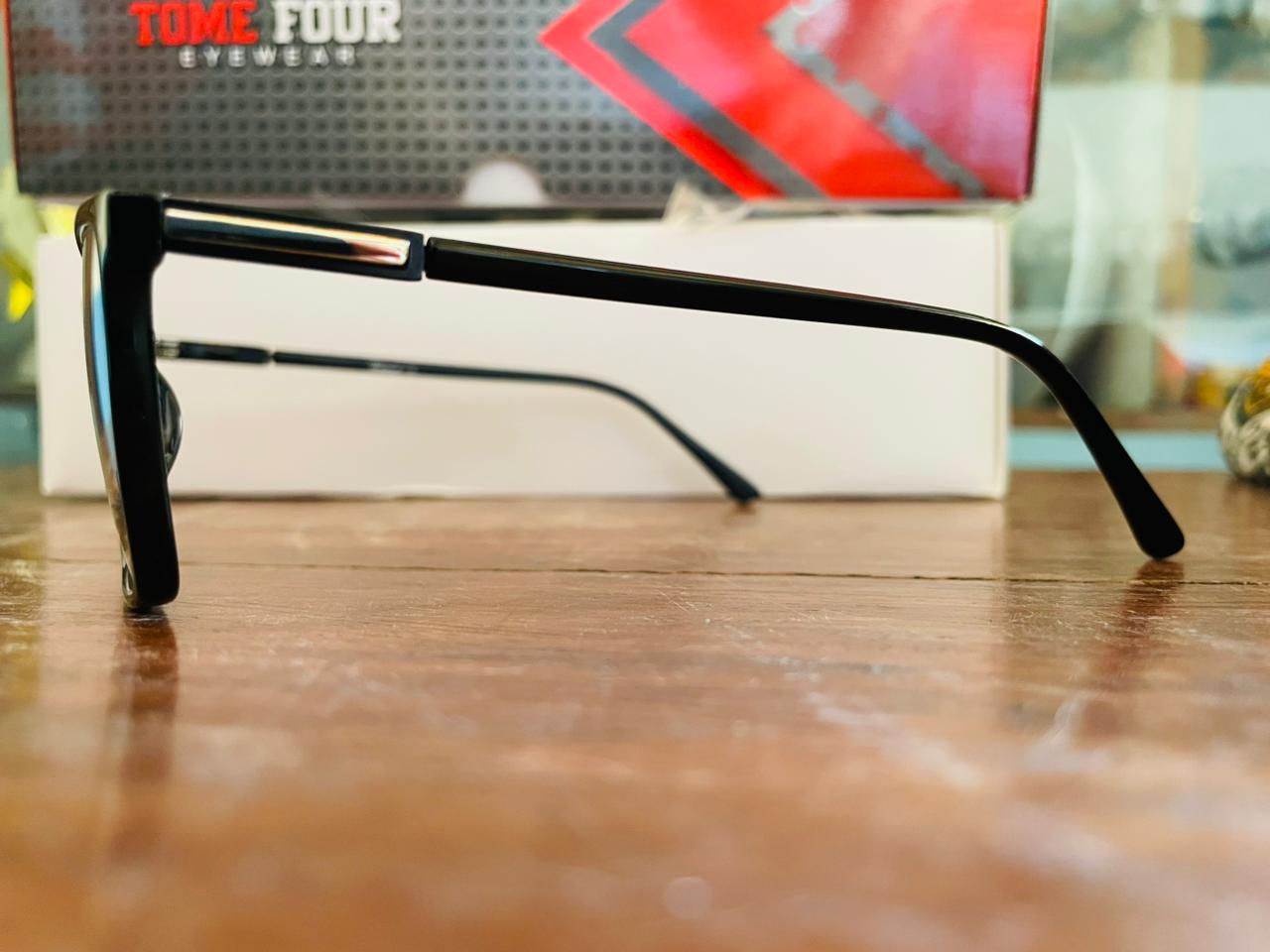 Proposal S76015 Lightweight TR90 Eyeglasses | Black Rectangle Frame | Saad Optics