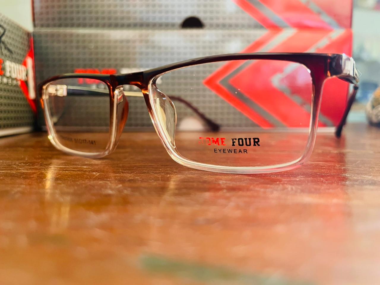 Tome Four TR85806 Gradient Browline Glasses | TR90 Lightweight Frame | Saad Optics