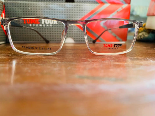 Tome Four TR85806 Gradient Browline Glasses | TR90 Lightweight Frame | Saad Optics