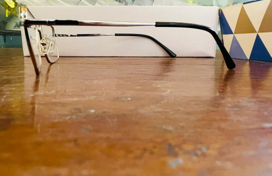EIOSOR 930110 Double Bridge Pilot Glasses | Two-Tone Lightweight Metal Frame | Saad Optics