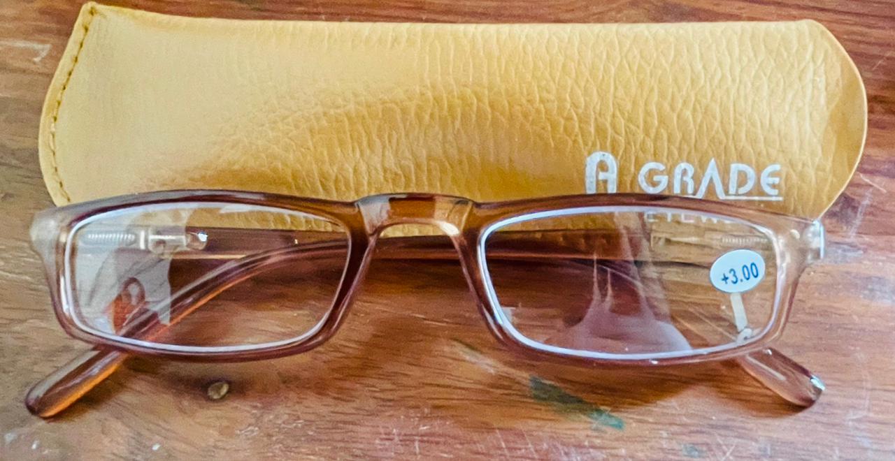 A Grade Ready-Made Reading Glasses | Spring Hinge Magnifiers (+1.00 to +4.00) | Saad Optics